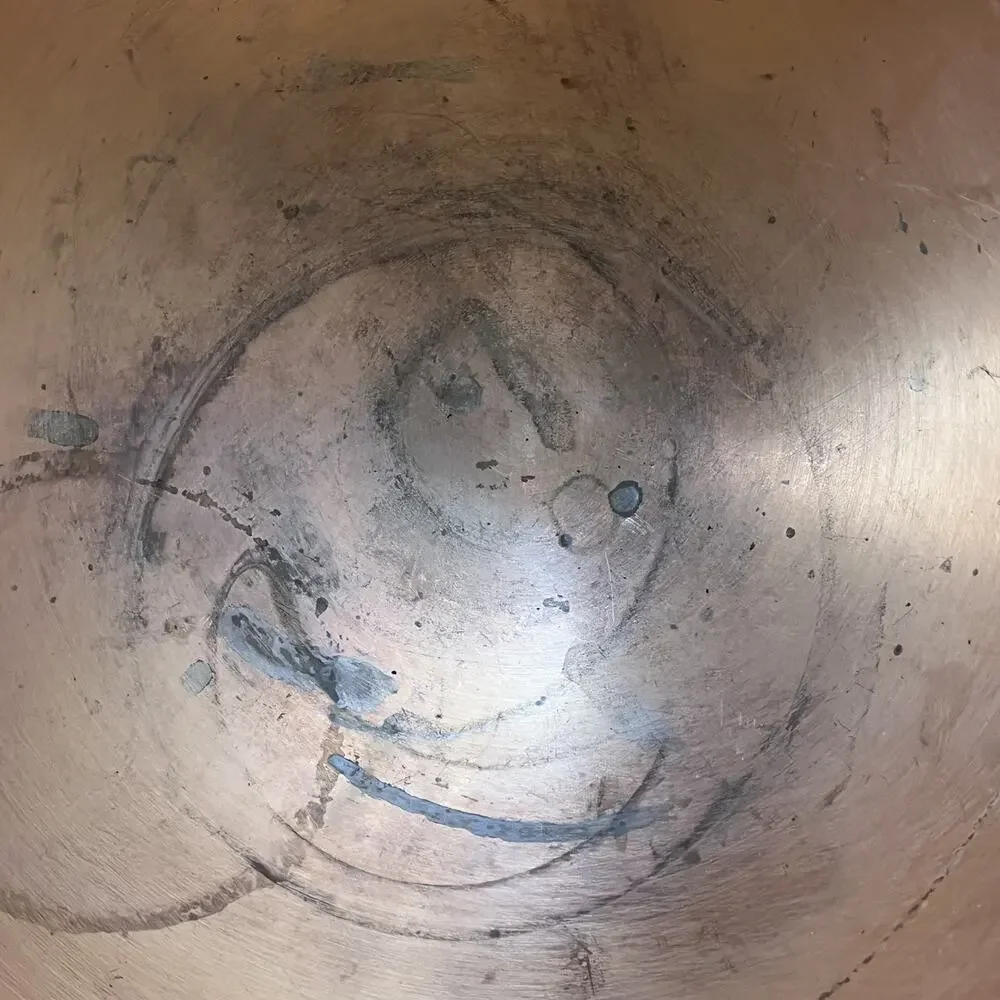 Vintage Copper Mixing Bowl 10